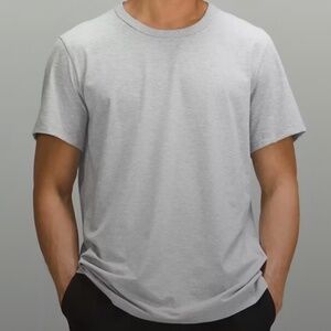 Lululemon Mens Heather Silver Drop Fundamental Everyday Tee XL